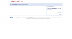 Desktop Screenshot of branches.in